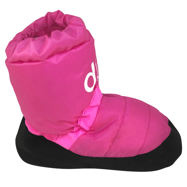 dboot dessential lollypop warm up boots dance wear side view